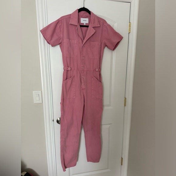 pistola Pants - Pistola women’s short shorts ash rose jumpsuit size S